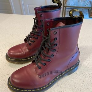 Burgundy Dr. Martin’s
